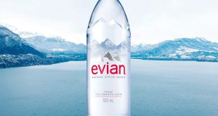 Evian water