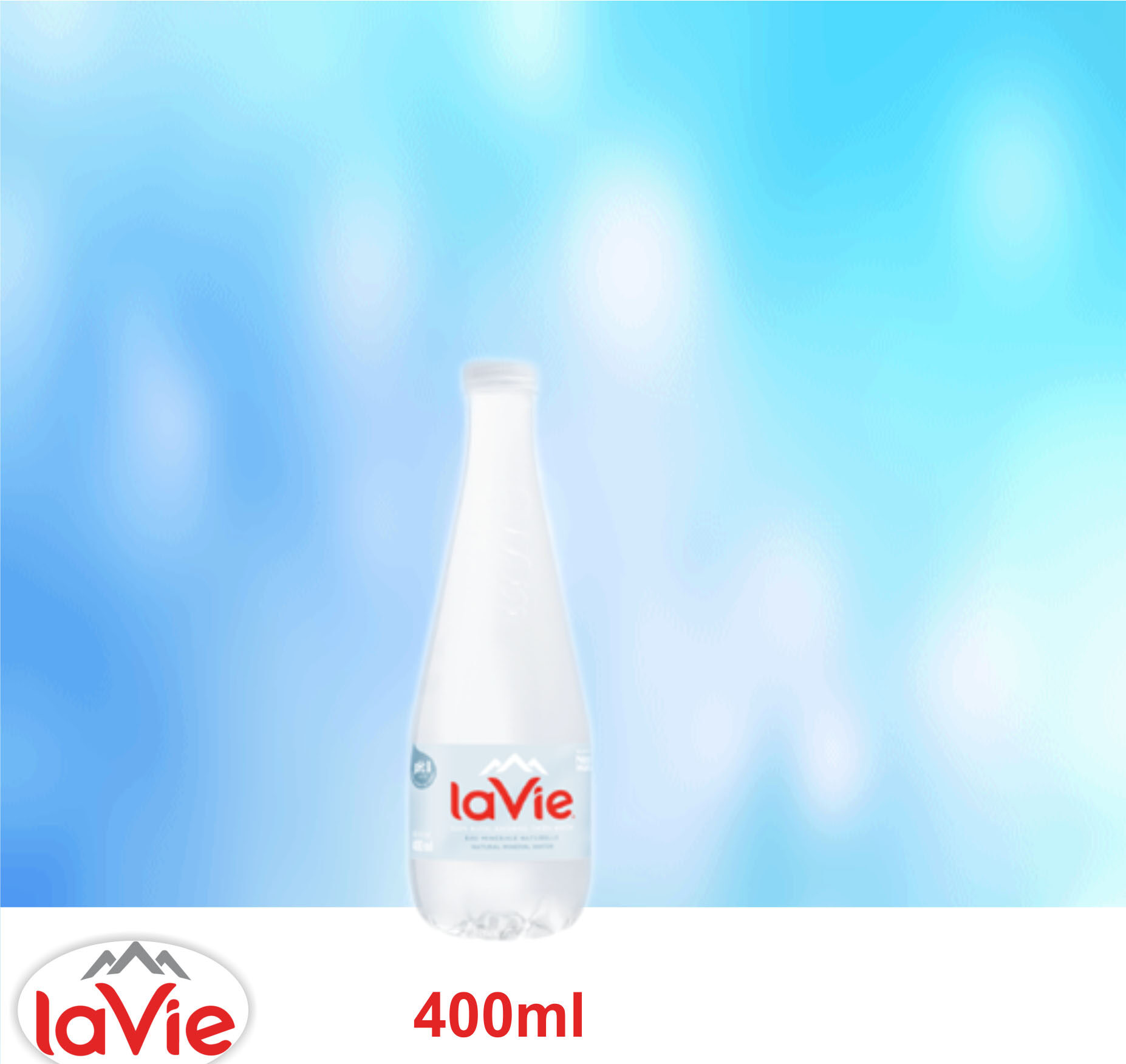 Nước khoáng LaVie Premium 400ml, Nước suối LaVie Premium