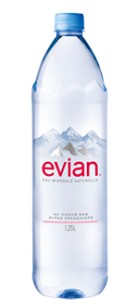 Nước Evian 1,25L