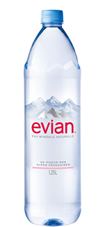 Nước Evian 1,25L