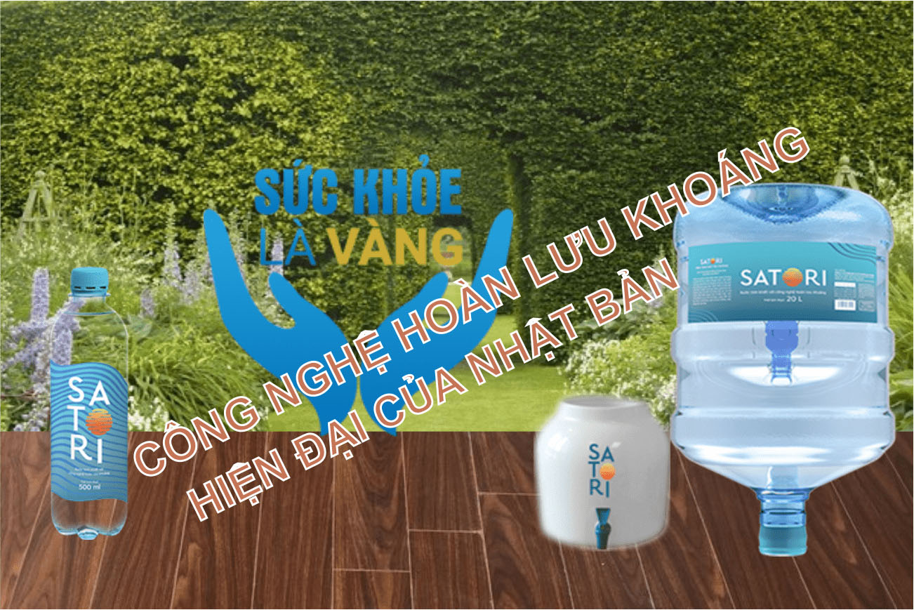Đại lý nước uống Satori quận Bình Thạnh