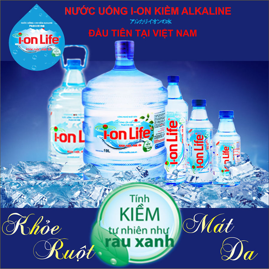 Đặt nước uống Ion Life 